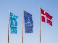 Flagene er hejst til tops. Foto: Kirsten Marie Abildgaard