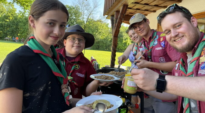 Frühlingslager der Guides und Späher
